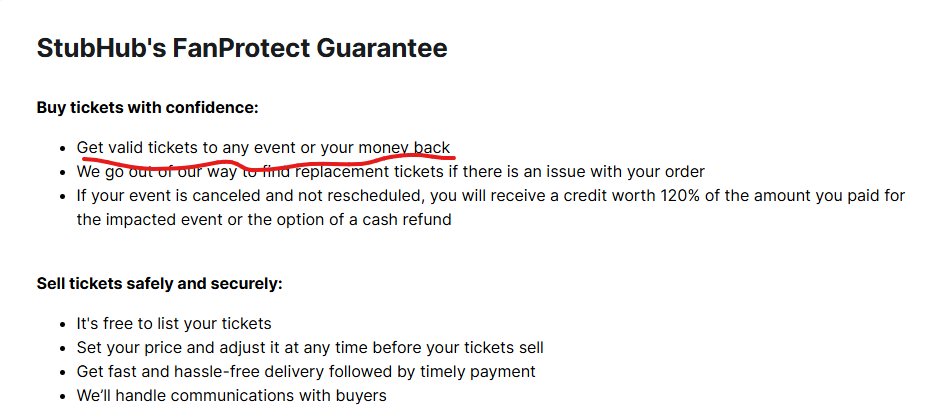 sammendelsohn's tweet photo. @TeamStubHub You guys are such scammers. Pretending to help then doing nothing.

Don't lie. Just admit you thief people. It's ok Bernie. https://t.co/eDUzVDLxhO