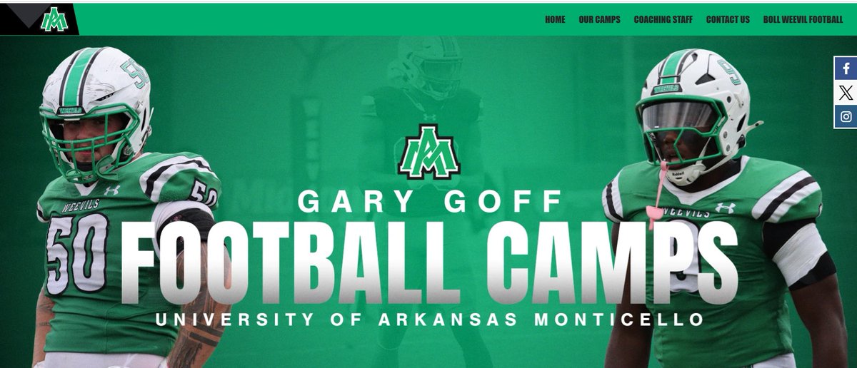 TEngles09's tweet image. Blessed to receive an invite to @WeevilFootball camp! Thank you to @CoachTorrain for the opportunity. Excited learn more about the program. #Grateful #Recruiting #UAMFootball #CampInvite @CoachGGoff @PlayBookAthlete @CSAPrepStar @PrepRedzone @Blanchard_FB