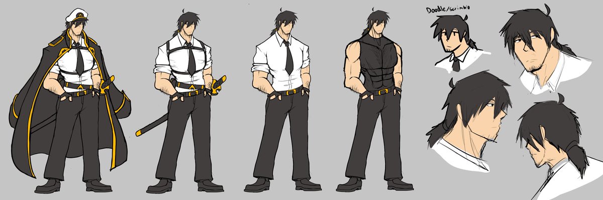 Still a wip but working on a ref sheet for me, I'll do one of my team ...