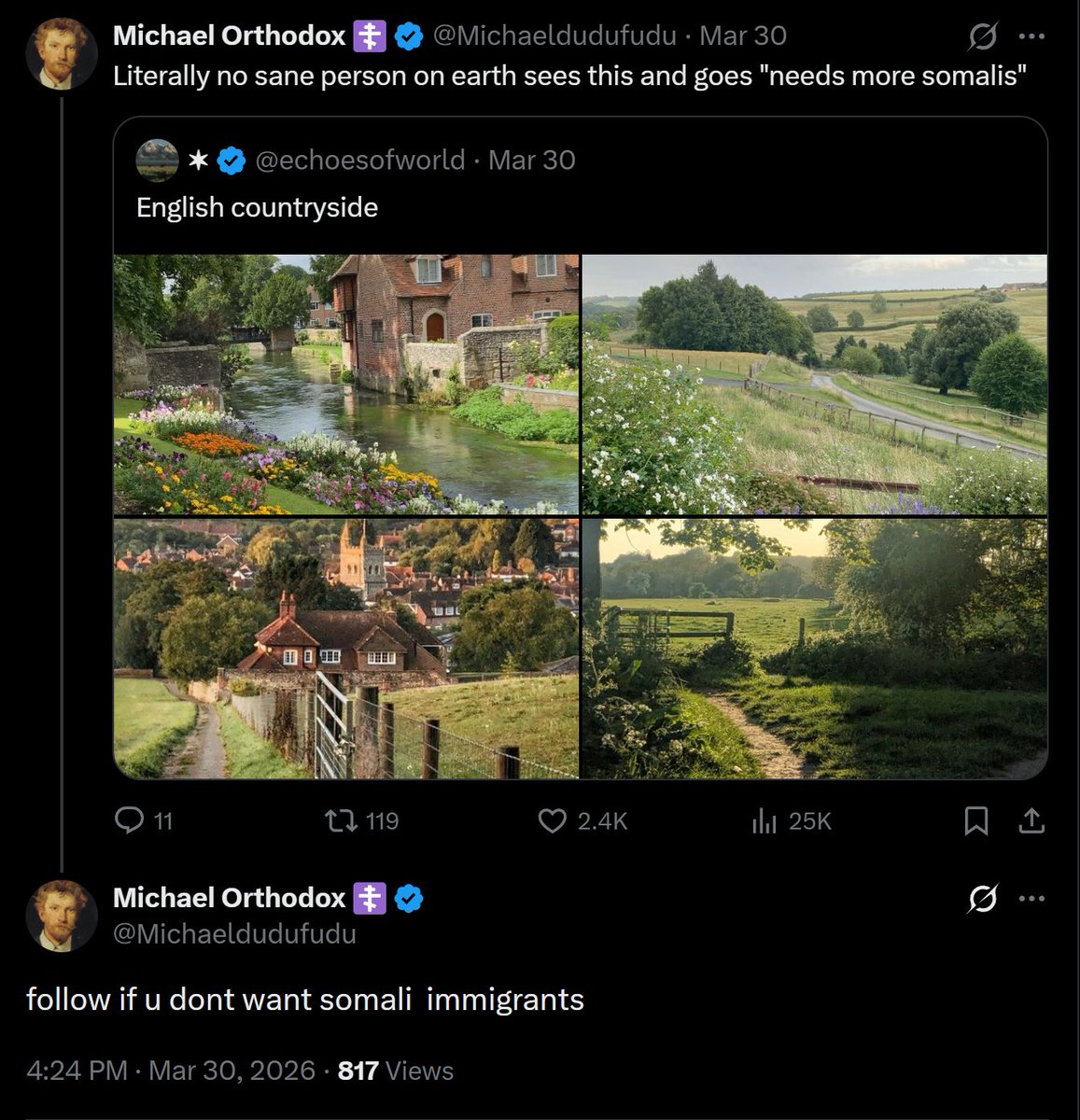 <a href="/Michaeldudufudu/">Michael Orthodox ☦</a> Same guy: