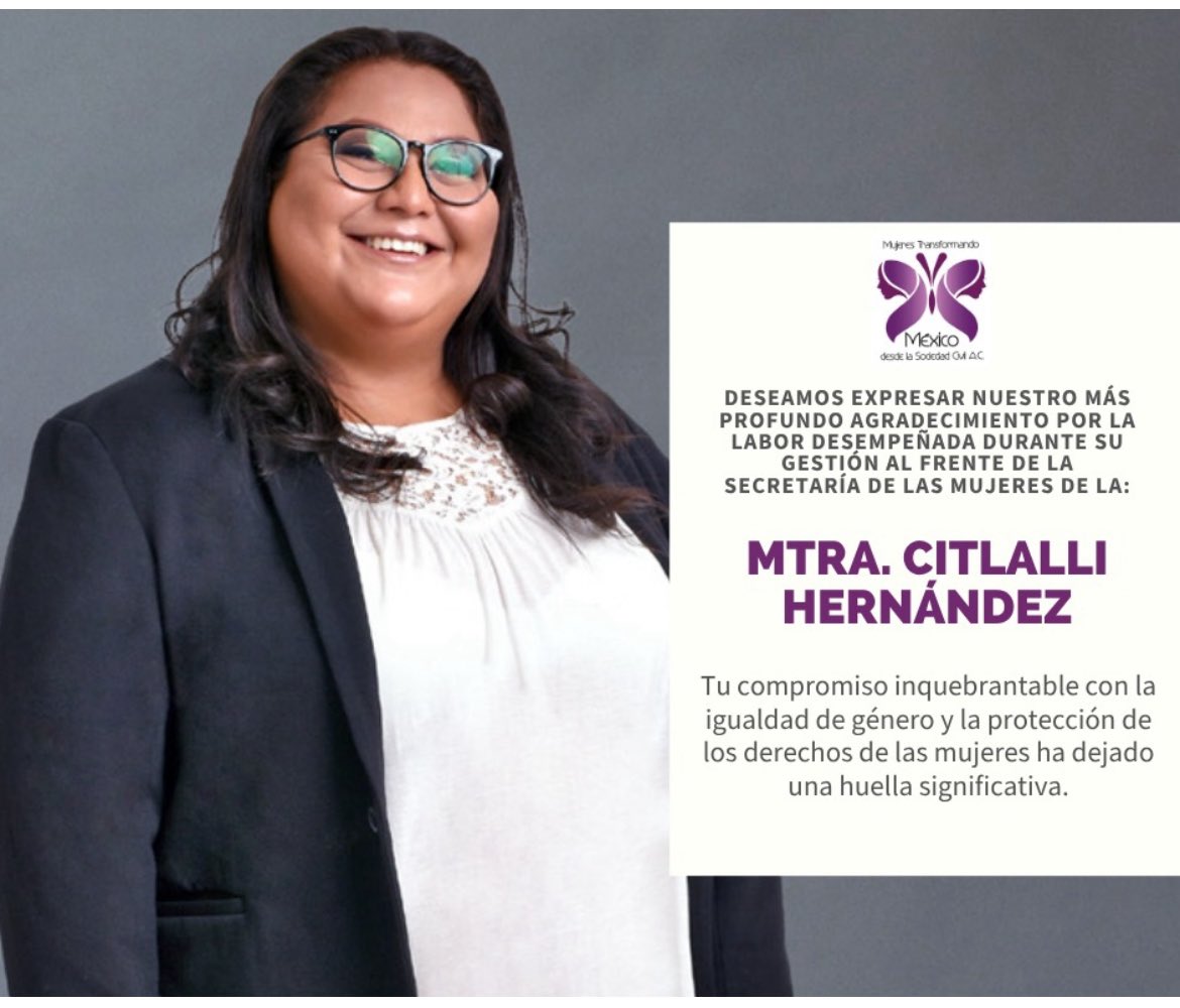 Gracias por impulsar el “vuelo de las mariposas” <a href="/CitlaHM/">Citlalli Hernández Mora</a>. #LargaVidaALasMariposas
