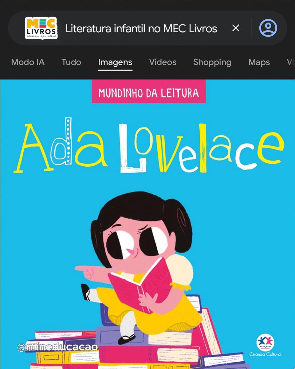 min_educacao's tweet image. 📢 No Dia Nacional do Livro Infantil, o #MEC destaca uma ferramenta gratuita com milhares de livros nacionais e internacionais para toda a população.
Histórias que despertam a imaginação, ampliam horizontes e acompanham cada etapa da infância.

#EducaçãoPública #LivroInfantil