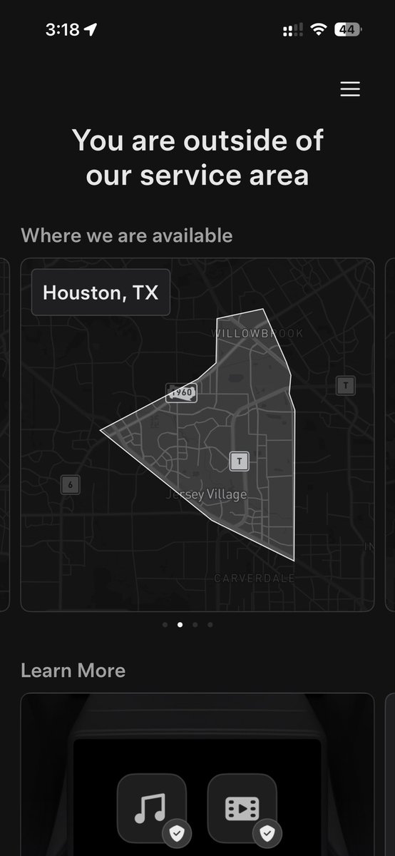 YUGANT_K's tweet photo. It’s happening! 🚕⚡️ Tesla Robotaxi is officially hitting the streets in Dallas and Houston!. Check your Tesla Robotaxi app! #Tesla #Robotaxi #Dallas #Houston #FSD https://t.co/GWS4aSwIc3