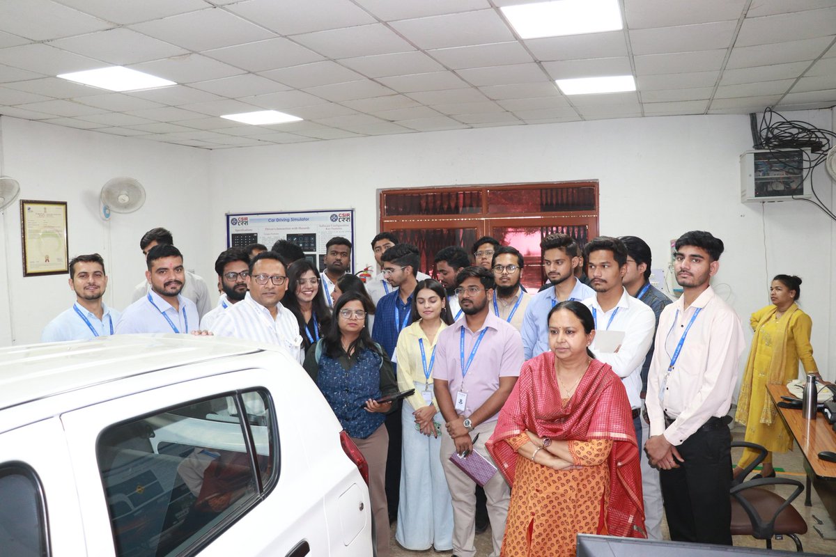 CSIRCRRI's tweet image. NICMAR दिल्ली-NCR के PGD कंस्ट्रक्शन मैनेजमेंट छात्रों ने कल @CSIRCRRI का दौरा किया। वैज्ञानिकों और तकनीकी विशेषज्ञों के साथ इस संवाद ने छात्रों को इंडस्ट्री की नई तकनीकों और रिसर्च को समझने का बेहतरीन अवसर दिया।
#NICMARDelhi #CSIR #ConstructionResearch #IndustrialVisit