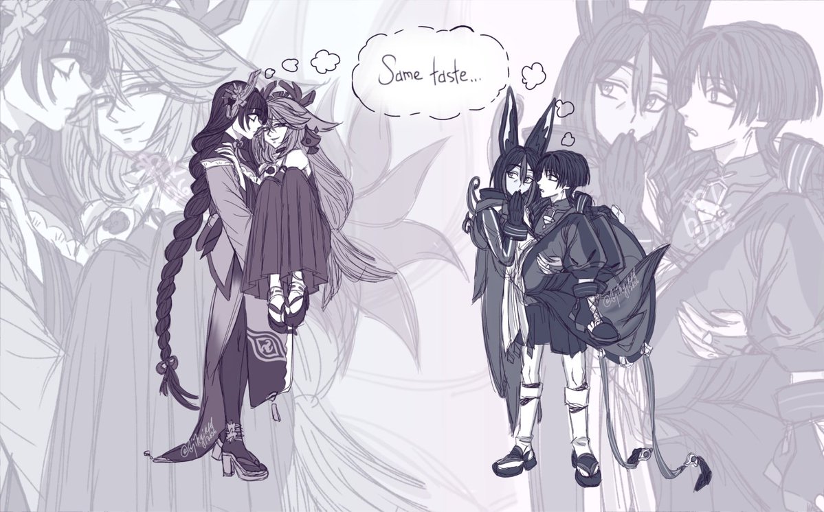 like mother like son🦊🤌
#eimiko #tighscara