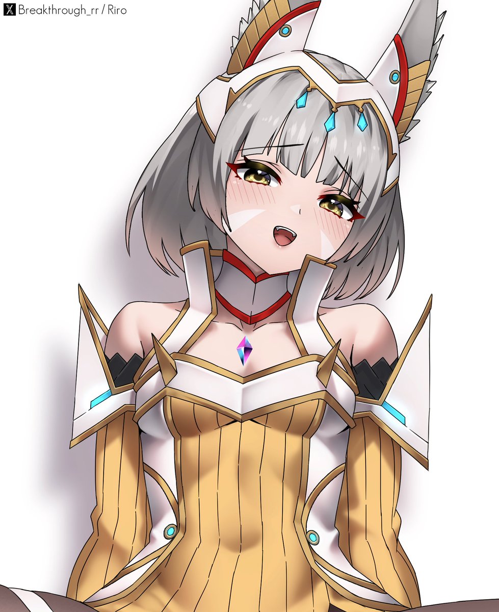 ニア(ゼノブレイド2) 「ニア / Nia」|りろ / omiwatariのイラスト