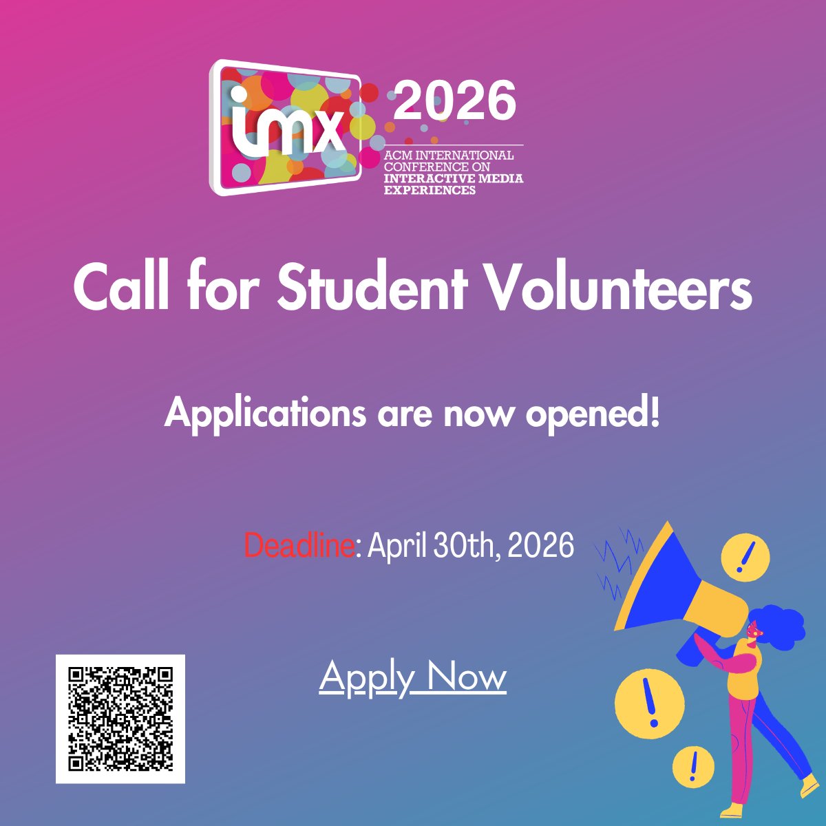 ACM Interactive Media Experiences (IMX) tweet media
