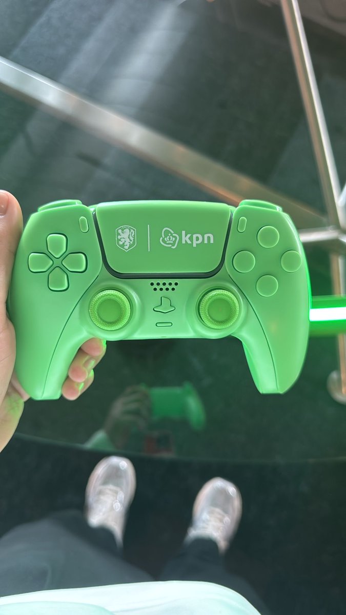 PIXELPaak's tweet photo. First milestone achieved! Today, my custom controllers were used at the eCup final at De Kuip 🏟️  
Powered by KNVB x KPN!

More details coming soon about what I’ve been working on… https://t.co/0e8A7bjNso