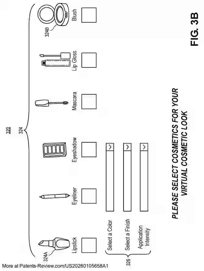 PatentPulse's tweet image. Discover how #AugmentedReality is transforming #VideoCalls with patent application #US20260105658A1 by #ELCManagementLLC. This system overlays virtual cosmetics onto users' facial features in real-time, adapting to changes in communication channels.
#BeautyTech #Innovation
