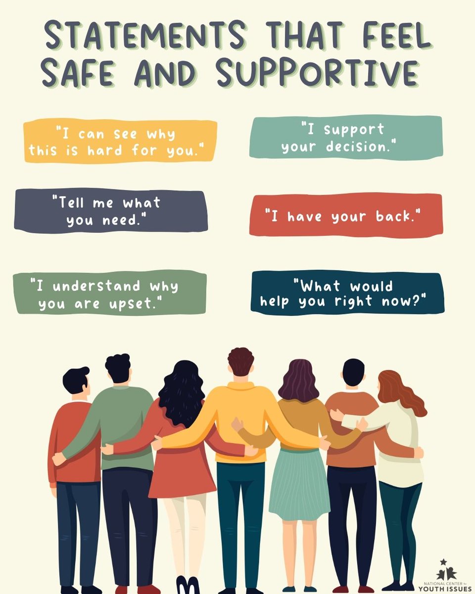 NCYI's tweet image. The words we use in hard moments matter.

They can open a child up—or shut them down.

Verbal safety helps students move from overwhelm to openness.

#TraumaInformed #SchoolCounselor #SEL #StudentMentalHealth