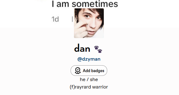 dan (mainly inactive, follow priv/tumblr) tweet media