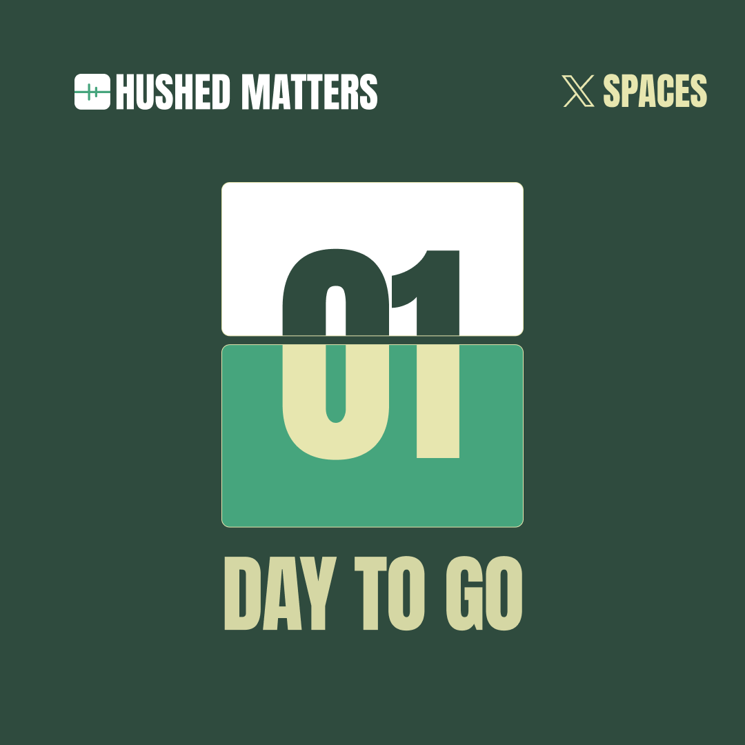 HushedMatters's tweet photo. 1 day to go… ⏳🔥

Tomorrow, we stop scrolling and start questioning.
Is the media shaping us, or are we the ones shaping it? 👀

The conversation you don’t want to miss is finally here.

#1DayToGo #XSpace #MediaVsSociety #BigConversation #StayReady https://t.co/LF7kmv82VL