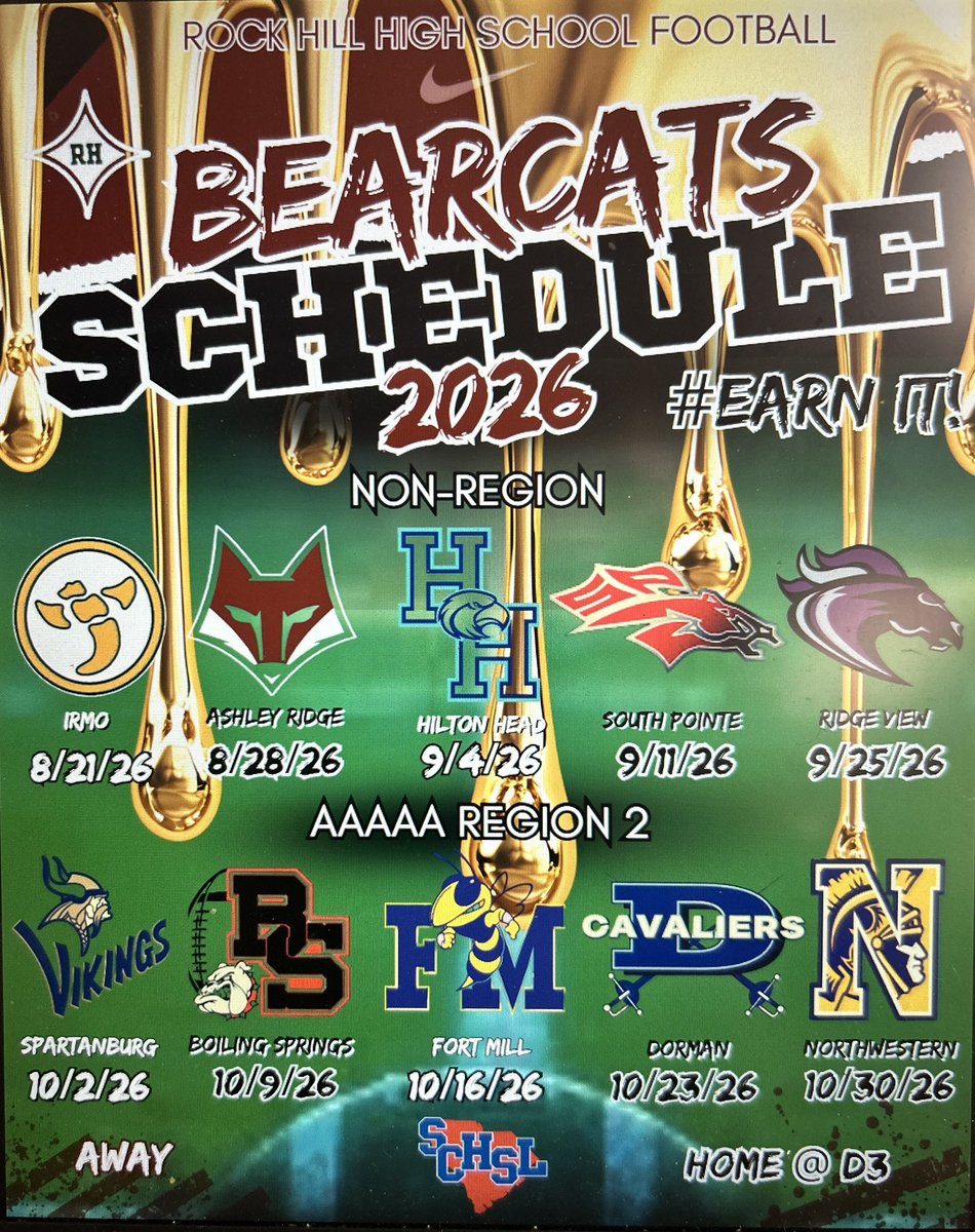 Rock Hill Football tweet media