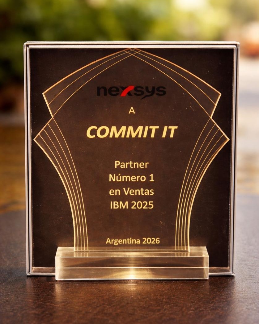 Commit_IT_Arg's tweet photo. Estamos orgullosos!!! Les contamos que #CommitIT ha sido reconocido como el Partner #1 en ventas de @IBM  2025 en el @Nexsysla Kick Off 2026! 🏆

#CanalIT https://t.co/fdpTFO7RaZ