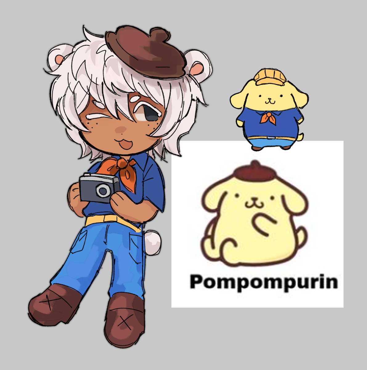 GhostBakery's tweet image. Day 10 of drawing Pepino until they come back!!!!   

 pepino as pompompurin😊🫶 #qsmp2 #qsmp2fanart #pepino