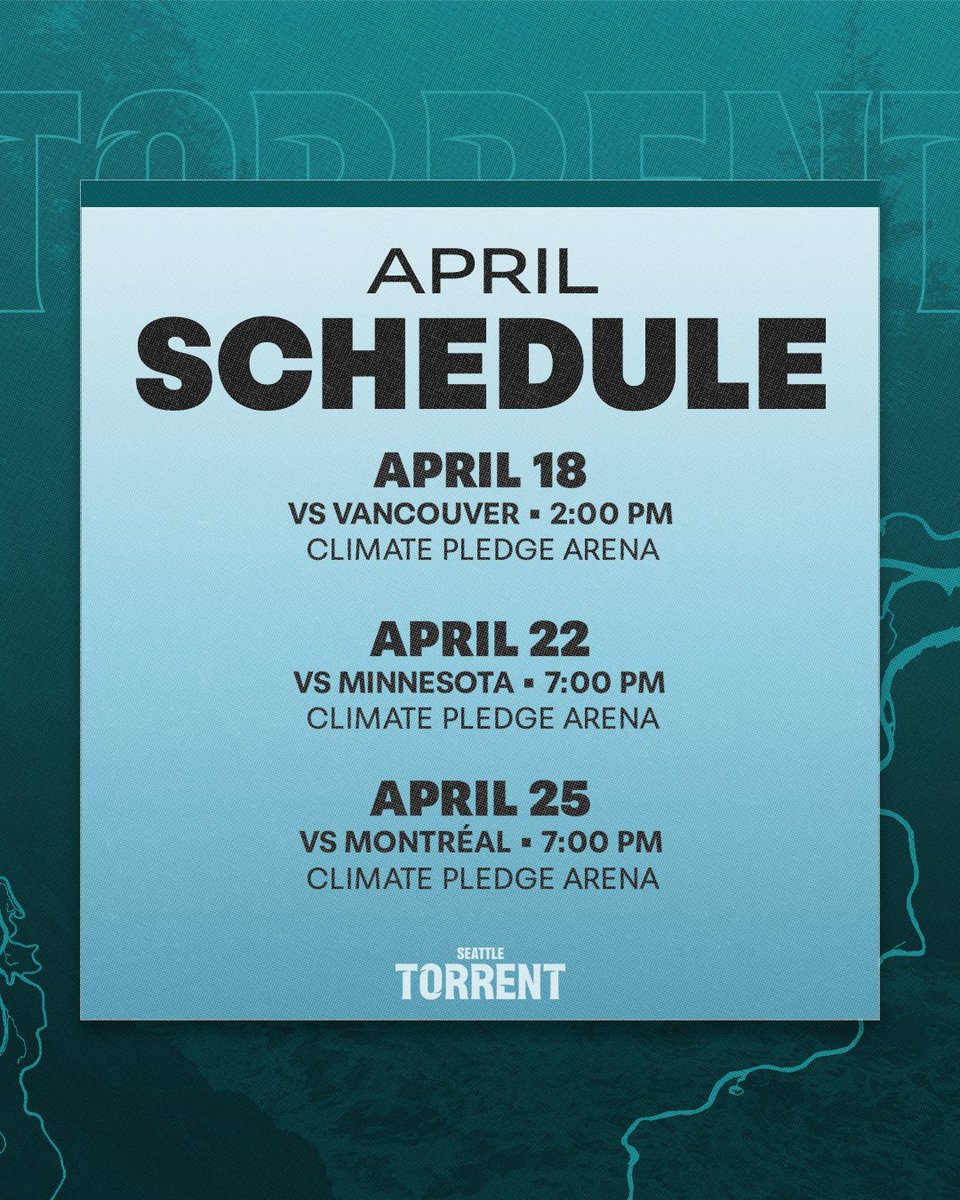 Seattle Torrent tweet media