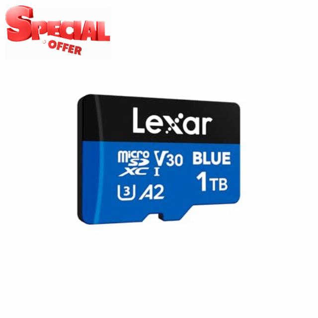 warehouseoffers's tweet image. #Lexar Blue Micro SD Card 1TB, up to 160MB/s Read, microSDXC UHS-I Card, Class 10, U3, V30, A2, Full-HD &amp;amp; 4K Video, High-Speed...
#Computer #DataStorage #LexarCo #MemoryCards #SaverDeal #SuperSaverDeal
🔗 warehousediscounts.uk/l/zr0