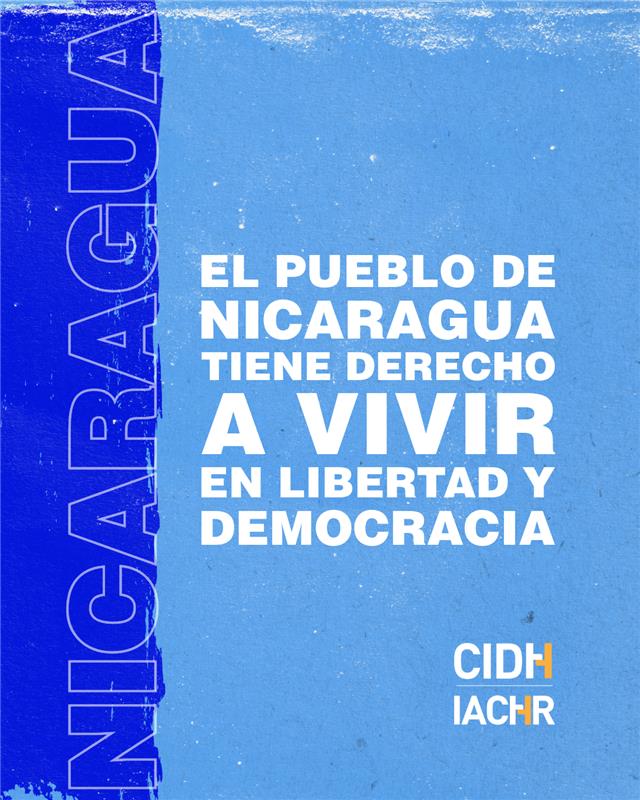 La #CIDH reitera su solidaridad con las víctimas y sus familiares por las graves violaciones de #DerechosHumanos que continúan perpetrándose en #Nicaragua. 
 
La Comisión continuará monitoreando la situación a través del #MESENI, denunciando las violaciones registradas y