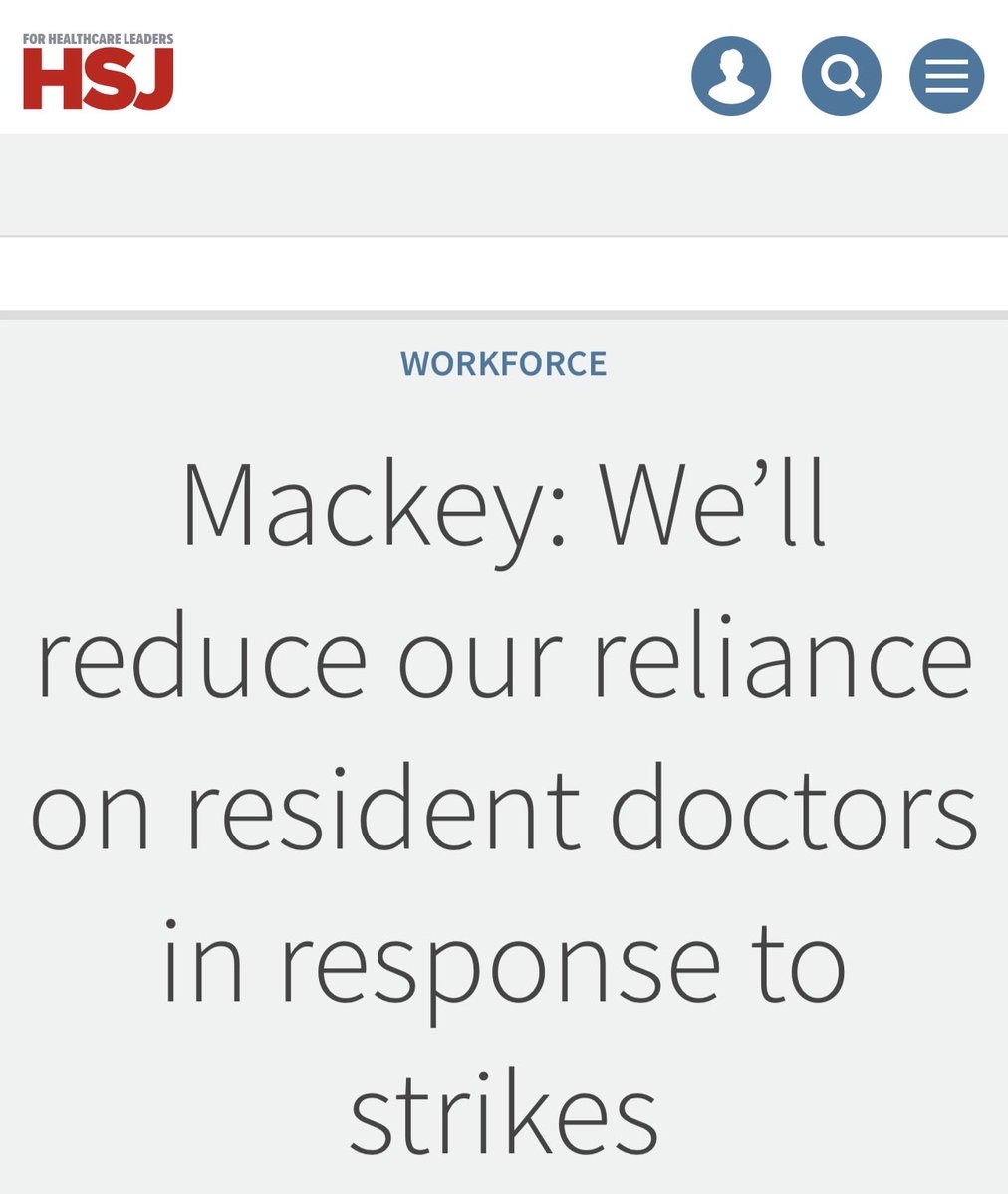 The absurdity of NHS workforce planning in a nutshell 

NHSE Chief Executive: We’ll reduce our reliance on doctors

Health secretary: We’ll expand medical school places (but not jobs after qualification)

🔴 Poorer patient care

🔴 Higher resident doctor unemployment

Farcical