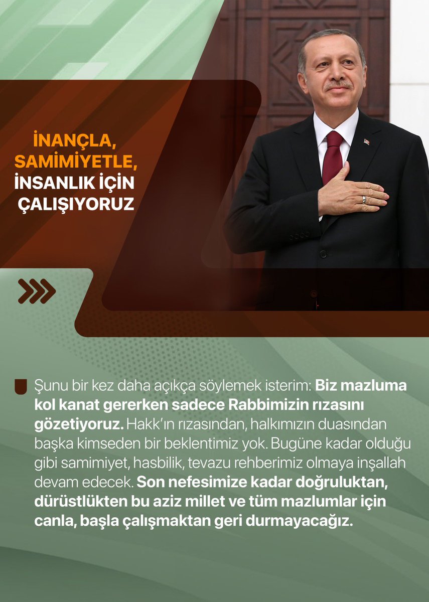 Barışın Anahtarı Türkiye 🇹🇷 

<a href="/RTErdogan/">Recep Tayyip Erdoğan</a>