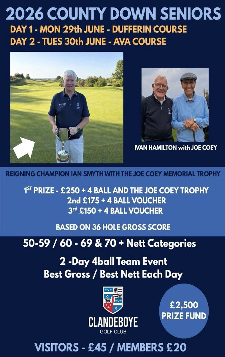 Clandeboye Golf Club, Co. Down, Northern Ireland. tweet media
