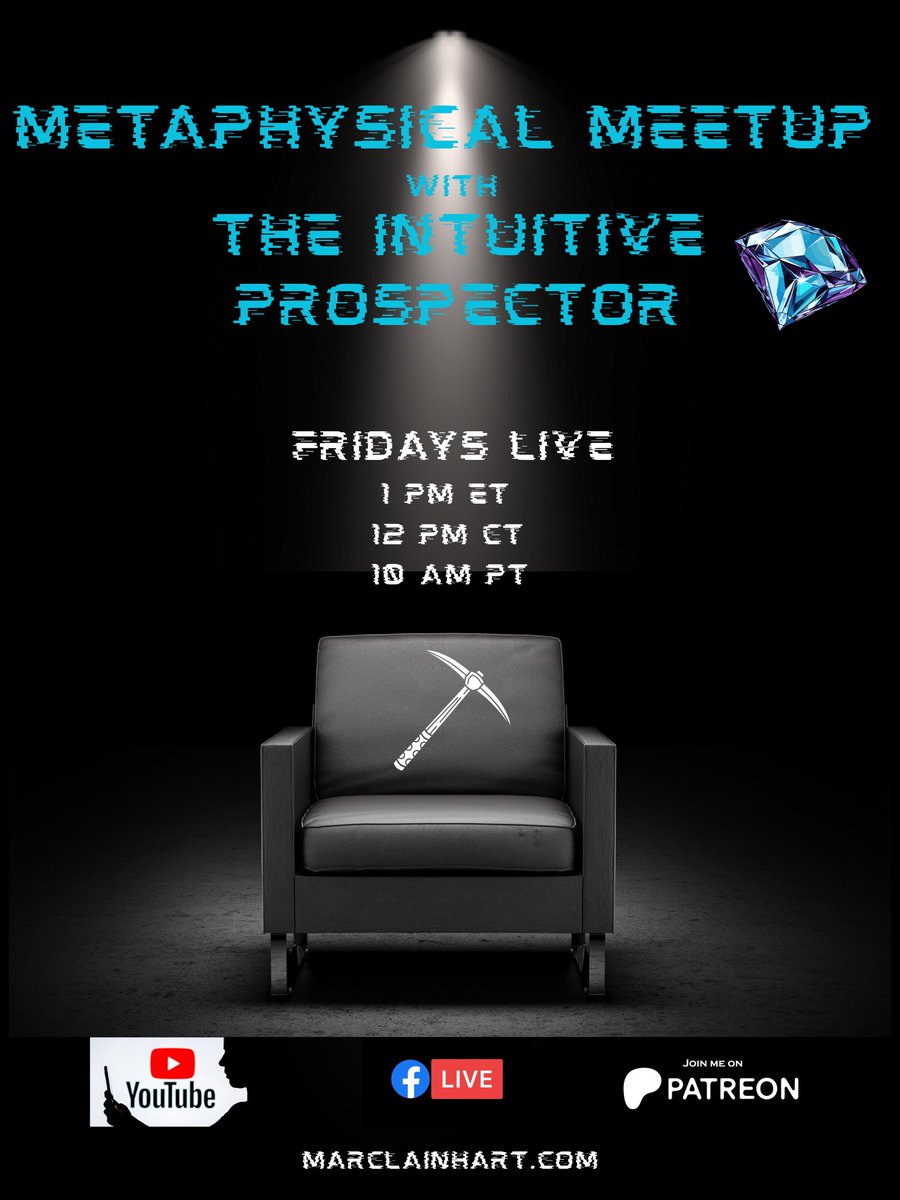 MarcLainhart's tweet photo. Metaphysical Meetup with The Intuitive Prospector - A Journey and Soul A... https://t.co/m4nZpas7sO via @YouTube https://t.co/PwAtpHSCmj