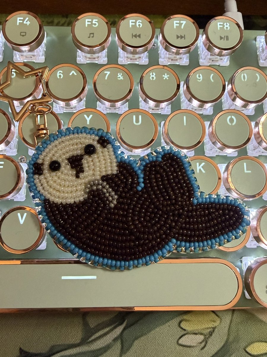 Sea Otter Keychain available in bio!
$35 ❤️