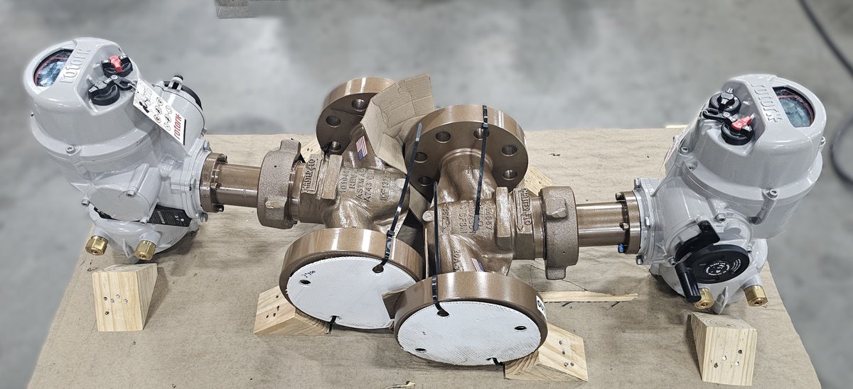 masterflovalve's tweet image. 🎙️ Master Flo USA is excited to introduce our redesigned choke valve for SWD applications! The new optimized design makes the valve 2x faster in going from fully closed to fully open.

Learn more here: bit.ly/3QuJN8S 

#valves #oilandgas #oilgas #energy #energyindustry