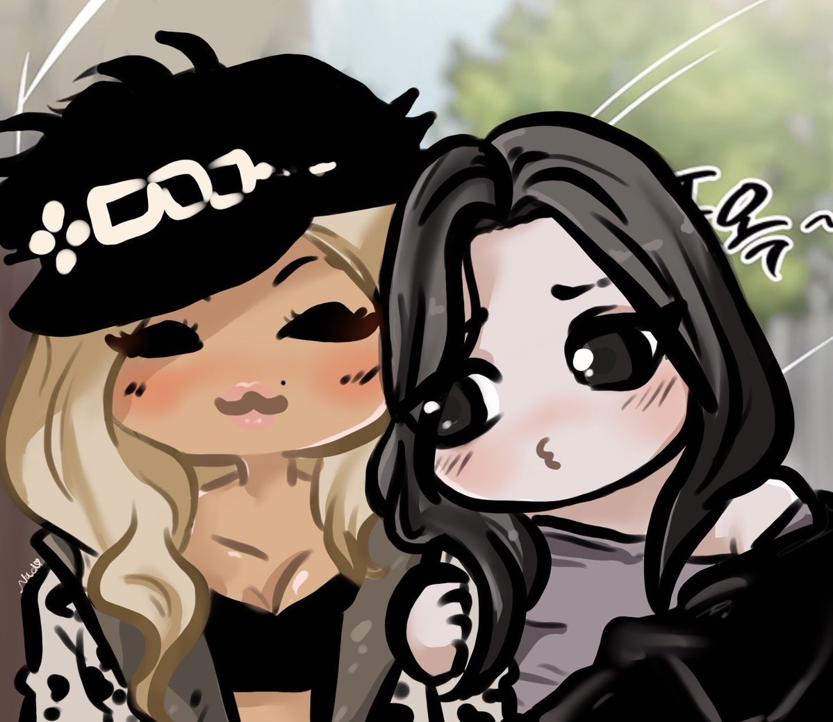 ouih4w's tweet image. My cute babies as chibis ❤️  #MURMUR #gl