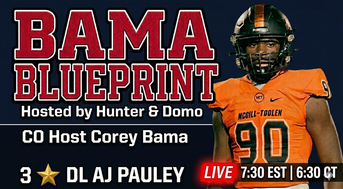 Bama BluePrint tweet media