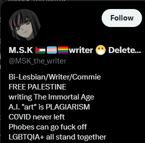 Increíble que la mayoría de gente que anda llorando por pragmata tienen este tipo de bios en su perfil 

💀💀