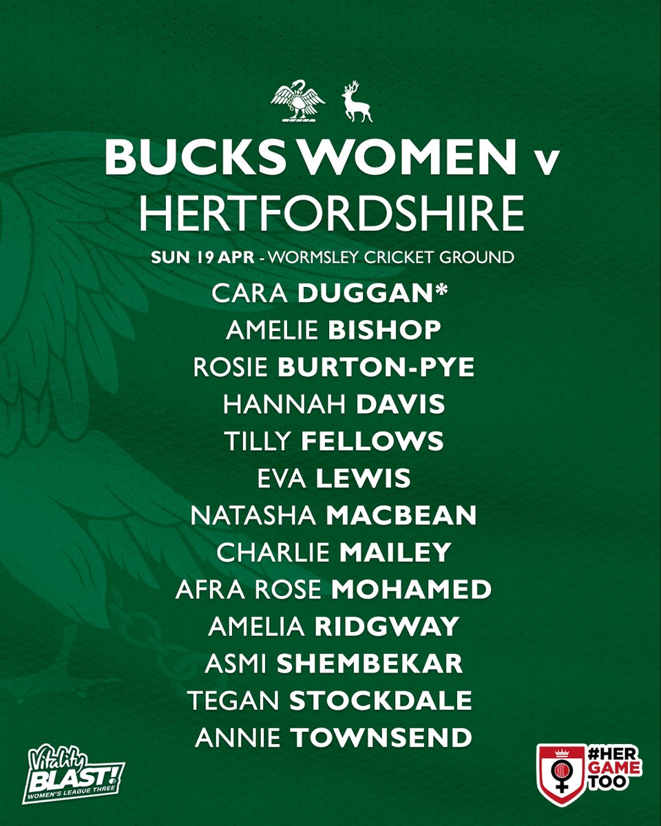 Bucks Cricket tweet media