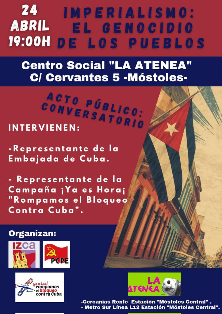 Más Solidaridad de #españoles con #CubaNoEstáSola.
#ElMundoConCuba