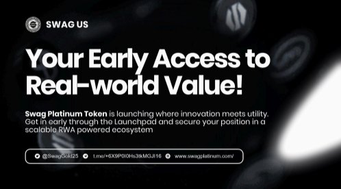Richy4041's tweet image. Early markets aren’t just about timing… they’re about access.
@SwagGold25 is opening the door with real liquidity via ETH &amp;amp; USDT pairs, not just promises, but usable entry points.
Now live on @CoinstoreExc Launchpad.

🔗swagplatinum.com

#SWAGUP #SWAGPlatinum #Launchpad