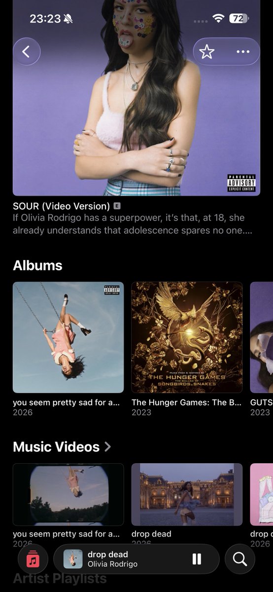 is there a petition we can sign to remove that hunger games album from her profile.. it’s so fugly