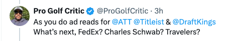 Tremendously ironic to make this guilt-by-association point while employing "there's saudi money everywhere who cares how evil they are" logic. No notes