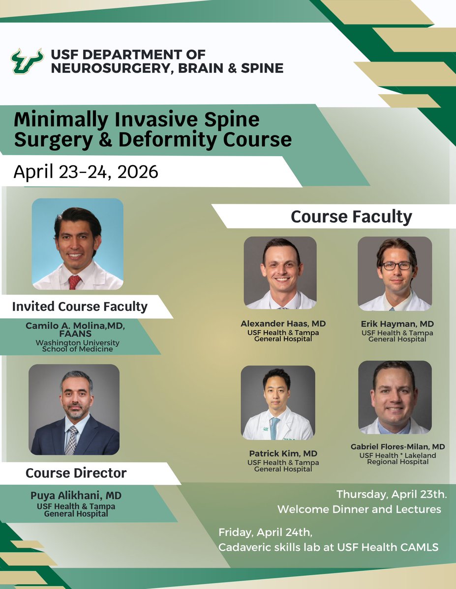 University of South Florida Neurosurgery tweet media