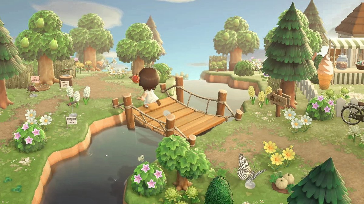 RaeFaeACNH's tweet image. Gotta hurry! 🌿💨

Scouring the island for imperfections and making last-minute adjustments. I can't believe I'm finally about to share Lobelia with all of you 😮 #acnh #acnhcommunity #cozygaming