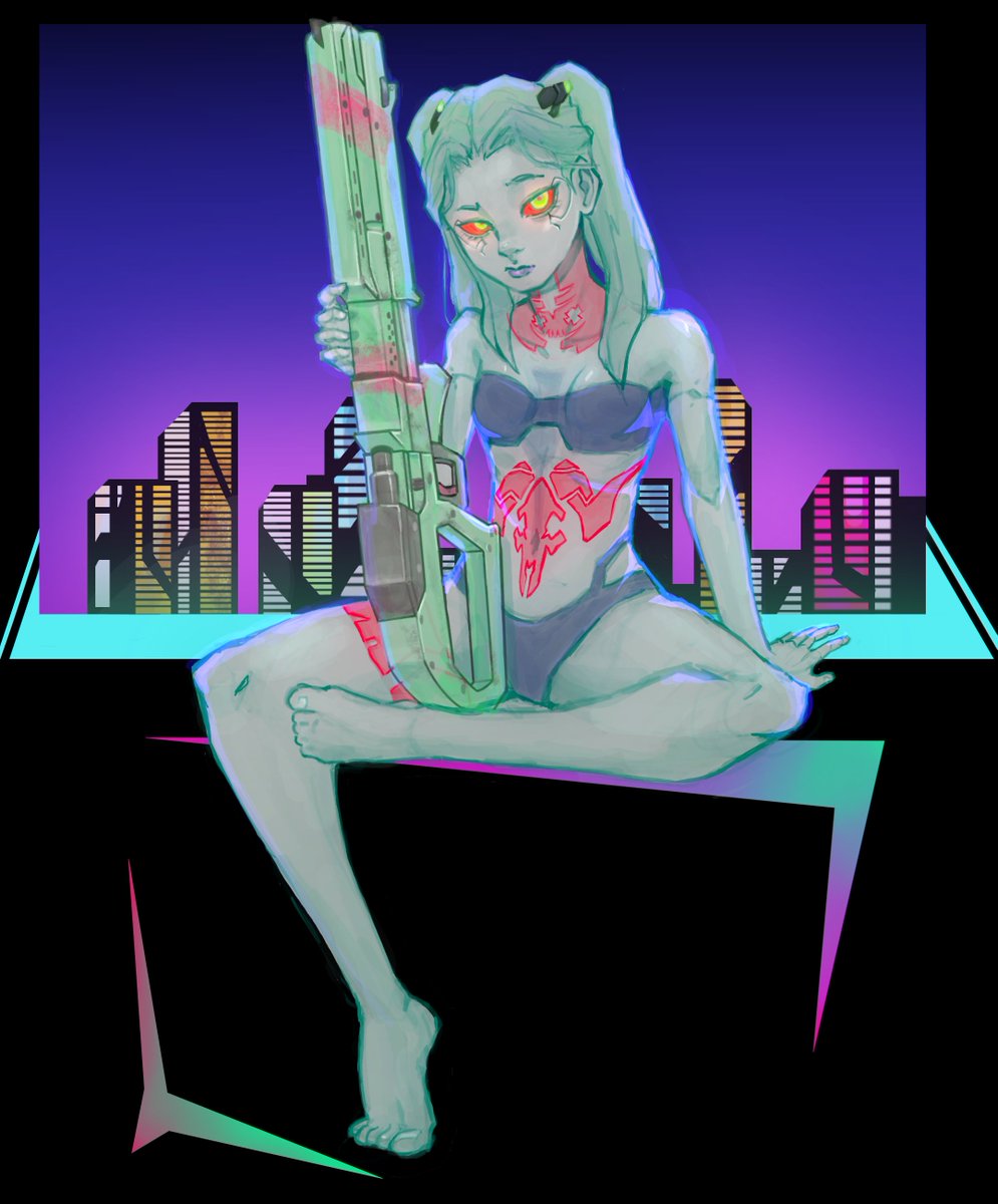 NamakemonoStud1's tweet image. Rebecca my beloved (redraw + spicy)

#art #digitalart #digitalcolor #drawing #digitaldrawing #fanart #Fanarts #rebecca #Cyberpunk2077 #cyberpunk #cyberpunkedgerunners #Cyberpunk2077Fanart #Cyberpunkart #cyberpunkedgerunners #AnimeArt #AnimeArt