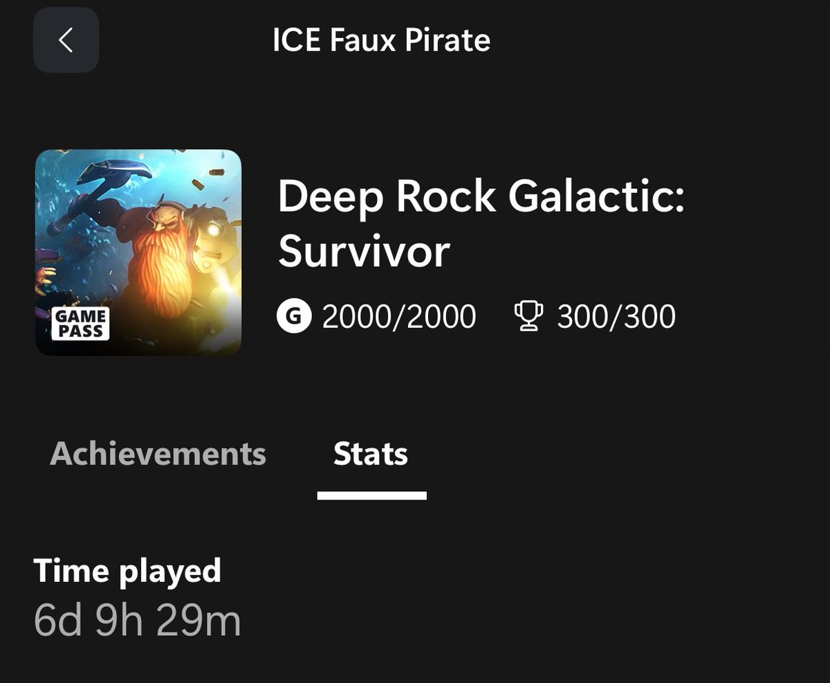 DeadpointTrav's tweet photo. @Stallion83 Took me a similar amount of time!
If you used any of the guides on TrueAchievements I wrote some of them for this game. Loved it! https://t.co/fqehjM2FEd
