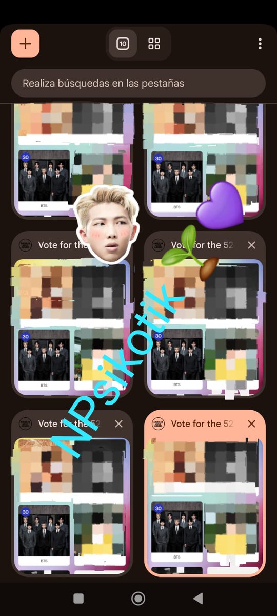 Votando andamos 💜 
Go, go, go 💜

#PurpleHourAMAsMX 
#AMAs