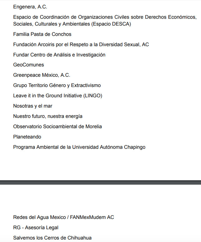 "Seguiremos denunciando la expansión de los combustibles fósiles como el fracking y el gas, porque la evidencia científica de sus daños al ambiente, al clima, a la salud de las personas y sobre las economías locales es abrumadora"