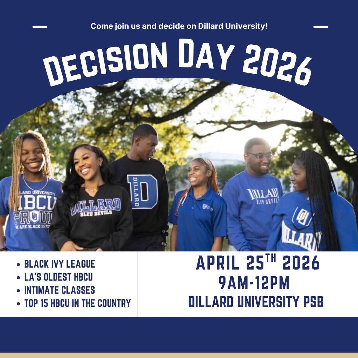 Dillard University tweet media