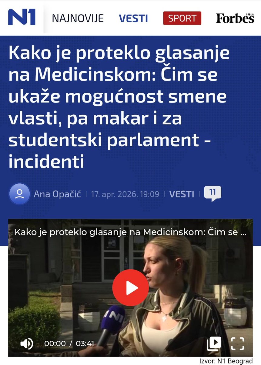 Ana Brnabic tweet media