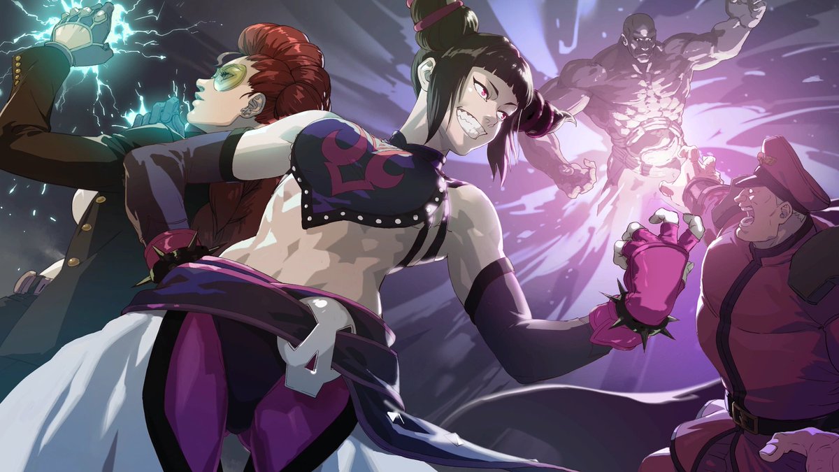 YamamotoElios's tweet image. Street Fighter 6 A Bond With Juri: 2 World Tour artwork. 

#StreetFighter6 #CAPCOM #artwork #illustration