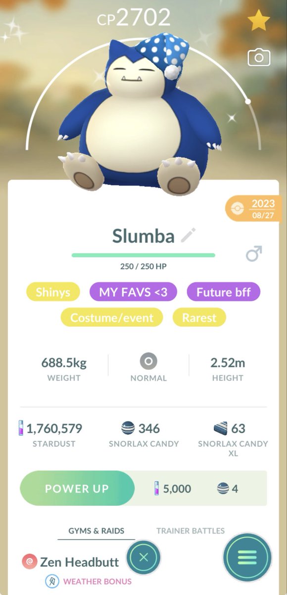 uhrammy's tweet photo. @MYSTIC7 

Im watching your video right now on ranking peoples best pokemon, i hope maybe by chance you’ll see this someday. :) https://t.co/jhHHAWSkJZ