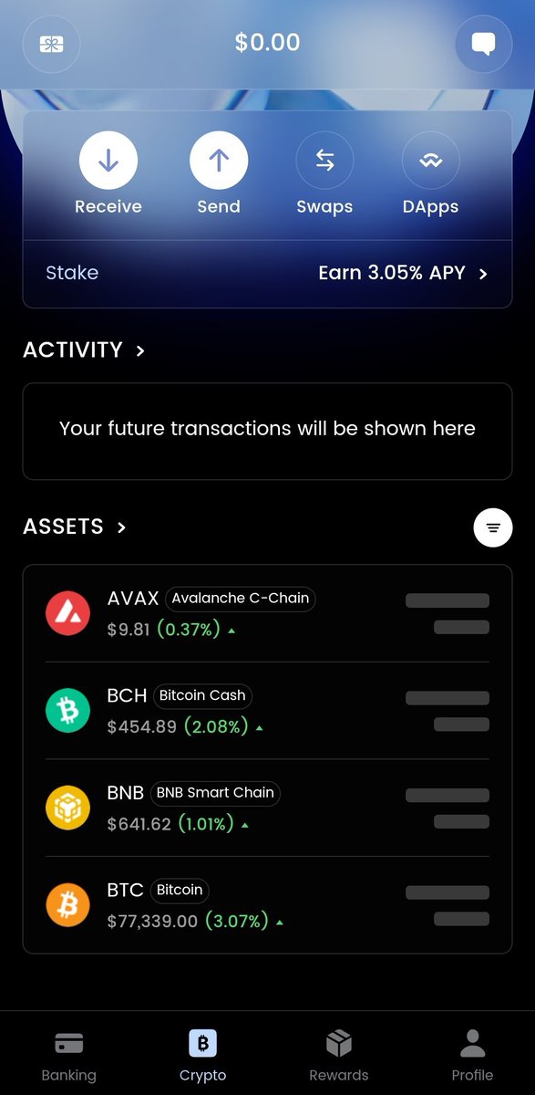AdelSada2003's tweet image. 10 seconds to open a @coca_wallet account and access a full neobank experience. That’s fintech done right—simple onboarding + real 
discounts.

#fintech #neobank #cryptocard #crypto #web3