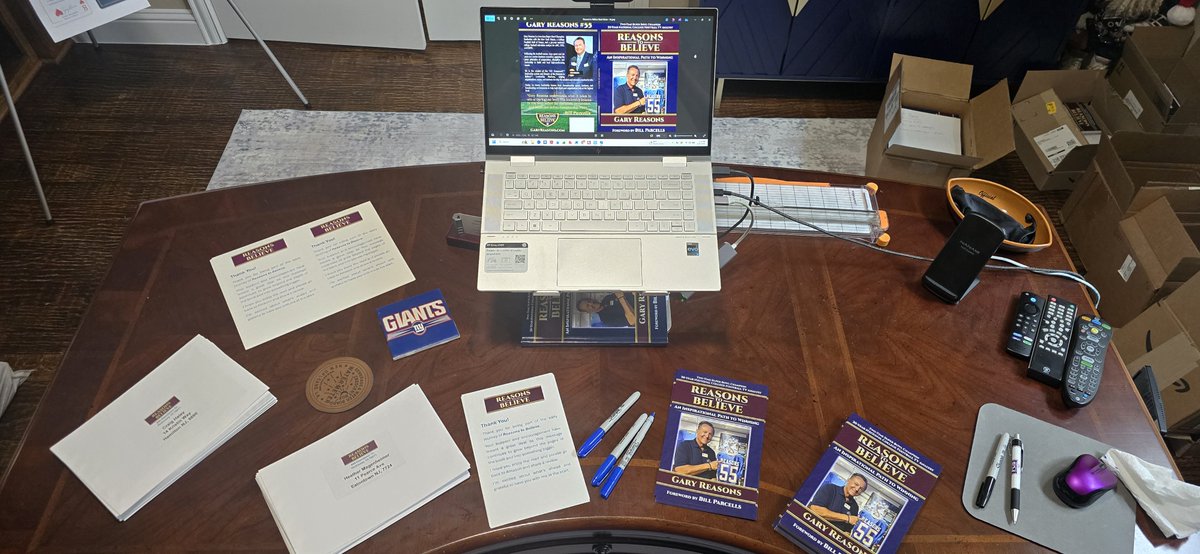GaryReasons's tweet photo. Signing and sending out limited RTB book covers today to the original RTB 250.

What started as a book is becoming something much bigger.

Grateful for those who believed early.

Reasons to Believe is now available on Amazon. https://t.co/YPnsL6cleR