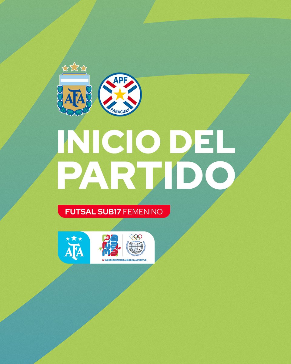 Argentina's tweet image. #JuegosSuramericanos 🏆 #FutsalFemenino

Empezó el partido, ya juegan, por la final de la competencia, en el Estadio Rommel Fernández.

🇦🇷 #Argentina 0 - 0 #Paraguay 🇵🇾

📺 Miralo, en vivo, por @canaldeportv
