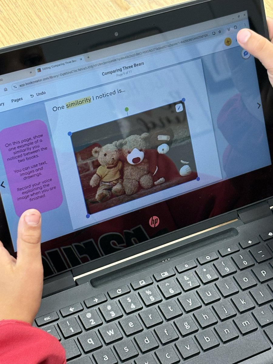 PeggyHall_CISD's tweet photo. Nothing is more fun than seeing the joy on student &amp; teacher faces when learning a new tech tool! It was the best day with RCES 2nd &amp; @BookCreatorApp! #comaldigitallearning @techylibrarian1 @Mrs_Atkins @_ScottMonroe @DrChapmanCISD #todayincomal https://t.co/zE7GLMNeYK